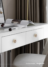 Load image into Gallery viewer, INSPIRA LIFESTYLES - Tos Knob Handles, brass cabinet knobs with decorative inlays, modern round drawer knobs for furniture, closets, wardrobes, and wall hook applications in contemporary interiors