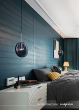 Load image into Gallery viewer, Azura Blue Glass Pendant