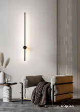 Load image into Gallery viewer, INSPIRA LIFESTYLES - Minimalist Wall Light, indirect wall lighting, adjustable LED wall light, staircase wall lighting, entry foyer lighting, bedroom wall light, living room wall lighting, architectural wall light, minimalist interior lighting