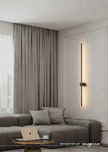 Load image into Gallery viewer, INSPIRA LIFESTYLES - Minimalist Wall Light, indirect wall lighting, adjustable LED wall light, staircase wall lighting, entry foyer lighting, bedroom wall light, living room wall lighting, architectural wall light, minimalist interior lighting