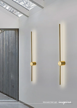 Load image into Gallery viewer, INSPIRA LIFESTYLES - Minimalist Wall Light, indirect wall lighting, adjustable LED wall light, staircase wall lighting, entry foyer lighting, bedroom wall light, living room wall lighting, architectural wall light, minimalist interior lighting