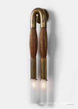 Load image into Gallery viewer, INSPIRA LIFESTYLES - Equus horsehair lights, horsehair wall sconce, horsehair pendant light, equestrian inspired lighting, sculptural wall lighting, modern pendant lighting, boutique hospitality lighting