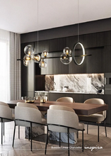 Load image into Gallery viewer, Bubbles Linear Chandelier