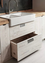 Load image into Gallery viewer, INSPIRA LIFESTYLES | Aero Flush Pull Handles, flush-mounted pull handles, minimalist cabinet hardware, zinc alloy drawer pulls, push-flap mechanism, contemporary kitchen handles, hidden installation hardware, modern wardrobe pulls, space-saving cabinet handles, sleek bathroom hardware, matte black, brushed gold, grey finishes, seamless design, durable drawer pulls, modern interior design, streamlined aesthetics, embedded cabinet pulls, touch-to-open handles