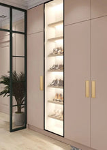 Load image into Gallery viewer, INSPIRA LIFESTYLES | Aero Flush Pull Handles, flush-mounted pull handles, minimalist cabinet hardware, zinc alloy drawer pulls, push-flap mechanism, contemporary kitchen handles, hidden installation hardware, modern wardrobe pulls, space-saving cabinet handles, sleek bathroom hardware, matte black, brushed gold, grey finishes, seamless design, durable drawer pulls, modern interior design, streamlined aesthetics, embedded cabinet pulls, touch-to-open handles