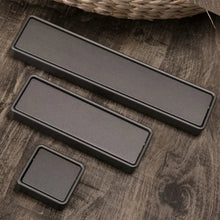 Load image into Gallery viewer, INSPIRA LIFESTYLES | Aero Flush Pull Handles, flush-mounted pull handles, minimalist cabinet hardware, zinc alloy drawer pulls, push-flap mechanism, contemporary kitchen handles, hidden installation hardware, modern wardrobe pulls, space-saving cabinet handles, sleek bathroom hardware, matte black, brushed gold, grey finishes, seamless design, durable drawer pulls, modern interior design, streamlined aesthetics, embedded cabinet pulls, touch-to-open handles