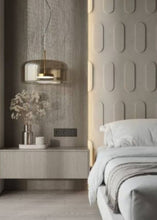 Load image into Gallery viewer, Altura Glass Pendant | INSPIRA LIFESTYLES - amber glass pendant light, smoked glass lighting, modern pendant light, farmhouse pendant light, industrial lighting, kitchen island lighting, bedside pendant light, dining room pendant, minimalist lighting, cluster pendant lights, glass hanging light, residential lighting, hospitality lighting, transitional lighting, contemporary glass pendant, modern light fixtures, modern lighting