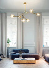 Load image into Gallery viewer, INSPIRA LIFESTYLES - Arbre Glass Chandelier, Sculptural Light, Kitchen Light, Dining Room Light, Bedroom Light, Living Room Light, Hotel Light, Restaurant Light, Hotel Light, Casino Light, Sputnik Chandelier, Modern Chandelier, Metal Chandelier, Minimalist Pendant, Glass Globe Chandelier, Designer Chandelier, Designer Light, LED Chandelier, Sculptural Chandelier, Abstract Art Light, Abstract Branch Chandelier, Modern Branch Chandelier, Bubble Chandelier, Glass Ball Chandelier, Accent Lighting