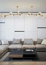 Load image into Gallery viewer, INSPIRA LIFESTYLES - Arbre Glass Chandelier, Sculptural Light, Kitchen Light, Dining Room Light, Bedroom Light, Living Room Light, Hotel Light, Restaurant Light, Hotel Light, Casino Light, Sputnik Chandelier, Modern Chandelier, Metal Chandelier, Minimalist Pendant, Glass Globe Chandelier, Designer Chandelier, Designer Light, LED Chandelier, Sculptural Chandelier, Abstract Art Light, Abstract Branch Chandelier, Modern Branch Chandelier, Bubble Chandelier, Glass Ball Chandelier, Accent Lighting