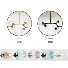 Load image into Gallery viewer, INSPIRA LIFESTYLES - Arbre Glass Chandelier, Sculptural Light, Kitchen Light, Dining Room Light, Bedroom Light, Living Room Light, Hotel Light, Restaurant Light, Hotel Light, Casino Light, Sputnik Chandelier, Modern Chandelier, Metal Chandelier, Minimalist Pendant, Glass Globe Chandelier, Designer Chandelier, Designer Light, LED Chandelier, Sculptural Chandelier, Abstract Art Light, Abstract Branch Chandelier, Modern Branch Chandelier, Bubble Chandelier, Glass Ball Chandelier, Accent Lighting