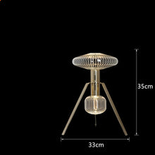 Load image into Gallery viewer, INSPIRA LIFESTYLES | Asterisk Light Sculptural glass pendant light with striped pattern from the Asterisk Light Series, cluster of tubular glass pendants forming a chandelier over stairwell, single striped glass pendant light styled beside bed, modern glass table lamp with striped detailing from the Asterisk Series, floor lamp with sculptural glass shade and minimalist base, high ceiling lighting installation featuring Asterisk pendant cluster, close-up of striped glass tubing on contemporary pendant light.