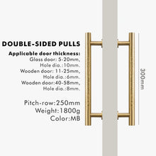 Load image into Gallery viewer, INSPIRA LIFESTYLES | Atlas Door Pull Handles, DOOR HARDWARE, CABINET HARDWARE, KITCHEN HARDWARE, DRAWER PULLS, CABINET PULLS, MODERN DOOR HANDLES, MODERN HARDWARE, SLIDING DOOR HANDLE, BARN DOOR HANDLE, GLASS DOOR HANDLES, WARDROBE PULLS, WARDROBE HARDWARE, SLIDING DOOR PULLS, SLIDING DOOR HARDWARE, SIMPLE DRAWER PULL, RESTAURANT DOOR PULL, POST MODERN DOOR HANDLES, MODERN DOOR HANDLE, METAL HARDWARE, LONG PULL HANDLES, LONG DRAWER PULLS, LONG DOOR PULLS, KITCHEN PULLS, KITCHEN CABINET HARDWARE, HOTEL DOOR