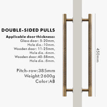 Load image into Gallery viewer, INSPIRA LIFESTYLES | Atlas Door Pull Handles, DOOR HARDWARE, CABINET HARDWARE, KITCHEN HARDWARE, DRAWER PULLS, CABINET PULLS, MODERN DOOR HANDLES, MODERN HARDWARE, SLIDING DOOR HANDLE, BARN DOOR HANDLE, GLASS DOOR HANDLES, WARDROBE PULLS, WARDROBE HARDWARE, SLIDING DOOR PULLS, SLIDING DOOR HARDWARE, SIMPLE DRAWER PULL, RESTAURANT DOOR PULL, POST MODERN DOOR HANDLES, MODERN DOOR HANDLE, METAL HARDWARE, LONG PULL HANDLES, LONG DRAWER PULLS, LONG DOOR PULLS, KITCHEN PULLS, KITCHEN CABINET HARDWARE, HOTEL DOOR