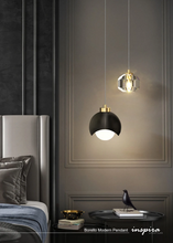 Load image into Gallery viewer, INSPIRA LIFESTYLES - Borello Modern Pendant, Luxury Crystal LED Chandelier, Double Head Chandelier, Long Line Hanging Lamp, Home Decor Lighting, Restaurant Chandelier, Bar Pendant Lights, Bedroom Pendant Lamp, Crystal Pendant Light, LED Hanging Lamp, Modern Chandelier, Elegant Crystal Lighting, Decorative Chandelier, Energy-Efficient LED Chandelier, Luxury Pendant Lamp, High-Quality Chandelier, Sophisticated Lighting Fixture