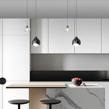 Load image into Gallery viewer, INSPIRA LIFESTYLES - Borello Modern Pendant, Luxury Crystal LED Chandelier, Double Head Chandelier, Long Line Hanging Lamp, Home Decor Lighting, Restaurant Chandelier, Bar Pendant Lights, Bedroom Pendant Lamp, Crystal Pendant Light, LED Hanging Lamp, Modern Chandelier, Elegant Crystal Lighting, Decorative Chandelier, Energy-Efficient LED Chandelier, Luxury Pendant Lamp, High-Quality Chandelier, Sophisticated Lighting Fixture