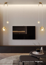 Load image into Gallery viewer, INSPIRA LIFESTYLES - Borello Modern Pendant, Luxury Crystal LED Chandelier, Double Head Chandelier, Long Line Hanging Lamp, Home Decor Lighting, Restaurant Chandelier, Bar Pendant Lights, Bedroom Pendant Lamp, Crystal Pendant Light, LED Hanging Lamp, Modern Chandelier, Elegant Crystal Lighting, Decorative Chandelier, Energy-Efficient LED Chandelier, Luxury Pendant Lamp, High-Quality Chandelier, Sophisticated Lighting Fixture