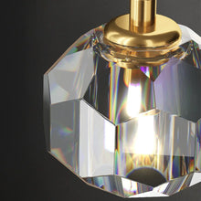 Load image into Gallery viewer, INSPIRA LIFESTYLES - Borello Modern Pendant, Luxury Crystal LED Chandelier, Double Head Chandelier, Long Line Hanging Lamp, Home Decor Lighting, Restaurant Chandelier, Bar Pendant Lights, Bedroom Pendant Lamp, Crystal Pendant Light, LED Hanging Lamp, Modern Chandelier, Elegant Crystal Lighting, Decorative Chandelier, Energy-Efficient LED Chandelier, Luxury Pendant Lamp, High-Quality Chandelier, Sophisticated Lighting Fixture