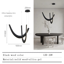 Load image into Gallery viewer, INSPIRA LIFESTYLES | BOSQUE WOOD CHANDELIER - WOODEN LIGHT FIXTURE, WOODEN CHANDELIER, WOOD PENDANT LIGHT, UNIQUE LIGHT, STAIR LIGHT, SCULPTURAL LIGHT, RESTAURANT LIGHT, MODERN WOOD CHANDELIER, MODERN PENDANT LIGHT, Luxury Pendant Light, LUXURY CHANDELIER, LIVING ROOM LIGHT, Living Room Chandelier, Kitchen Light, HOTEL LIGHT, HANGING WOOD LIGHT, FEATURE LIGHT, Dining Room LED Light, Dining Room Chandelier, DINING LIGHT, Contemporary LED Light, Contemporary Chandelier, ART CHANDELIER, ACCENT LIGHT