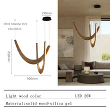 Load image into Gallery viewer, INSPIRA LIFESTYLES | BOSQUE WOOD CHANDELIER - WOODEN LIGHT FIXTURE, WOODEN CHANDELIER, WOOD PENDANT LIGHT, UNIQUE LIGHT, STAIR LIGHT, SCULPTURAL LIGHT, RESTAURANT LIGHT, MODERN WOOD CHANDELIER, MODERN PENDANT LIGHT, Luxury Pendant Light, LUXURY CHANDELIER, LIVING ROOM LIGHT, Living Room Chandelier, Kitchen Light, HOTEL LIGHT, HANGING WOOD LIGHT, FEATURE LIGHT, Dining Room LED Light, Dining Room Chandelier, DINING LIGHT, Contemporary LED Light, Contemporary Chandelier, ART CHANDELIER, ACCENT LIGHT