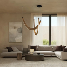 Load image into Gallery viewer, INSPIRA LIFESTYLES | BOSQUE WOOD CHANDELIER - WOODEN LIGHT FIXTURE, WOODEN CHANDELIER, WOOD PENDANT LIGHT, UNIQUE LIGHT, STAIR LIGHT, SCULPTURAL LIGHT, RESTAURANT LIGHT, MODERN WOOD CHANDELIER, MODERN PENDANT LIGHT, Luxury Pendant Light, LUXURY CHANDELIER, LIVING ROOM LIGHT, Living Room Chandelier, Kitchen Light, HOTEL LIGHT, HANGING WOOD LIGHT, FEATURE LIGHT, Dining Room LED Light, Dining Room Chandelier, DINING LIGHT, Contemporary LED Light, Contemporary Chandelier, ART CHANDELIER, ACCENT LIGHT