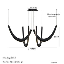 Load image into Gallery viewer, INSPIRA LIFESTYLES | BOSQUE WOOD CHANDELIER - WOODEN LIGHT FIXTURE, WOODEN CHANDELIER, WOOD PENDANT LIGHT, UNIQUE LIGHT, STAIR LIGHT, SCULPTURAL LIGHT, RESTAURANT LIGHT, MODERN WOOD CHANDELIER, MODERN PENDANT LIGHT, Luxury Pendant Light, LUXURY CHANDELIER, LIVING ROOM LIGHT, Living Room Chandelier, Kitchen Light, HOTEL LIGHT, HANGING WOOD LIGHT, FEATURE LIGHT, Dining Room LED Light, Dining Room Chandelier, DINING LIGHT, Contemporary LED Light, Contemporary Chandelier, ART CHANDELIER, ACCENT LIGHT