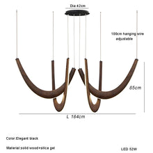 Load image into Gallery viewer, INSPIRA LIFESTYLES | BOSQUE WOOD CHANDELIER - WOODEN LIGHT FIXTURE, WOODEN CHANDELIER, WOOD PENDANT LIGHT, UNIQUE LIGHT, STAIR LIGHT, SCULPTURAL LIGHT, RESTAURANT LIGHT, MODERN WOOD CHANDELIER, MODERN PENDANT LIGHT, Luxury Pendant Light, LUXURY CHANDELIER, LIVING ROOM LIGHT, Living Room Chandelier, Kitchen Light, HOTEL LIGHT, HANGING WOOD LIGHT, FEATURE LIGHT, Dining Room LED Light, Dining Room Chandelier, DINING LIGHT, Contemporary LED Light, Contemporary Chandelier, ART CHANDELIER, ACCENT LIGHT