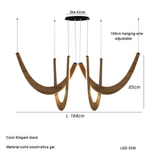 Load image into Gallery viewer, INSPIRA LIFESTYLES | BOSQUE WOOD CHANDELIER - WOODEN LIGHT FIXTURE, WOODEN CHANDELIER, WOOD PENDANT LIGHT, UNIQUE LIGHT, STAIR LIGHT, SCULPTURAL LIGHT, RESTAURANT LIGHT, MODERN WOOD CHANDELIER, MODERN PENDANT LIGHT, Luxury Pendant Light, LUXURY CHANDELIER, LIVING ROOM LIGHT, Living Room Chandelier, Kitchen Light, HOTEL LIGHT, HANGING WOOD LIGHT, FEATURE LIGHT, Dining Room LED Light, Dining Room Chandelier, DINING LIGHT, Contemporary LED Light, Contemporary Chandelier, ART CHANDELIER, ACCENT LIGHT