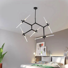 Load image into Gallery viewer, INSPIRA LIFESTYLES - Branch Modern Chandelier, Modern Chandelier, Sculptural Light, Modern Pendant Light, Metal Chandelier, Designer Pendant Light, Kitchen Light, Dining Table Light, Luxury Chandelier, Bedroom Light, Living Room Light, Chandelier, Pendant Light, Branch Light, Tree Light, Sputnik Light, Nordic Light, Minimalist Chandelier, Accent Light, Glass Chandelier, Contemporary LED Fixture, Abstract Light, Hotel Lighting, Restaurant Lighting, Spa Lighting, Salon Lighting, Casino Chandelier