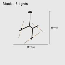 Load image into Gallery viewer, INSPIRA LIFESTYLES - Branch Modern Chandelier, Modern Chandelier, Sculptural Light, Modern Pendant Light, Metal Chandelier, Designer Pendant Light, Kitchen Light, Dining Table Light, Luxury Chandelier, Bedroom Light, Living Room Light, Chandelier, Pendant Light, Branch Light, Tree Light, Sputnik Light, Nordic Light, Minimalist Chandelier, Accent Light, Glass Chandelier, Contemporary LED Fixture, Abstract Light, Hotel Lighting, Restaurant Lighting, Spa Lighting, Salon Lighting, Casino Chandelier