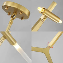 Load image into Gallery viewer, INSPIRA LIFESTYLES - Branch Modern Chandelier, Modern Chandelier, Sculptural Light, Modern Pendant Light, Metal Chandelier, Designer Pendant Light, Kitchen Light, Dining Table Light, Luxury Chandelier, Bedroom Light, Living Room Light, Chandelier, Pendant Light, Branch Light, Tree Light, Sputnik Light, Nordic Light, Minimalist Chandelier, Accent Light, Glass Chandelier, Contemporary LED Fixture, Abstract Light, Hotel Lighting, Restaurant Lighting, Spa Lighting, Salon Lighting, Casino Chandelier