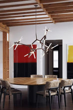 Load image into Gallery viewer, INSPIRA LIFESTYLES - Branch Modern Chandelier, Modern Chandelier, Sculptural Light, Modern Pendant Light, Metal Chandelier, Designer Pendant Light, Kitchen Light, Dining Table Light, Luxury Chandelier, Bedroom Light, Living Room Light, Chandelier, Pendant Light, Branch Light, Tree Light, Sputnik Light, Nordic Light, Minimalist Chandelier, Accent Light, Glass Chandelier, Contemporary LED Fixture, Abstract Light, Hotel Lighting, Restaurant Lighting, Spa Lighting, Salon Lighting, Casino Chandelier