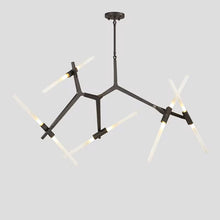 Load image into Gallery viewer, INSPIRA LIFESTYLES - Branch Modern Chandelier, Modern Chandelier, Sculptural Light, Modern Pendant Light, Metal Chandelier, Designer Pendant Light, Kitchen Light, Dining Table Light, Luxury Chandelier, Bedroom Light, Living Room Light, Chandelier, Pendant Light, Branch Light, Tree Light, Sputnik Light, Nordic Light, Minimalist Chandelier, Accent Light, Glass Chandelier, Contemporary LED Fixture, Abstract Light, Hotel Lighting, Restaurant Lighting, Spa Lighting, Salon Lighting, Casino Chandelier