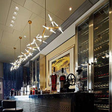 Load image into Gallery viewer, INSPIRA LIFESTYLES - Branch Modern Chandelier, Modern Chandelier, Sculptural Light, Modern Pendant Light, Metal Chandelier, Designer Pendant Light, Kitchen Light, Dining Table Light, Luxury Chandelier, Bedroom Light, Living Room Light, Chandelier, Pendant Light, Branch Light, Tree Light, Sputnik Light, Nordic Light, Minimalist Chandelier, Accent Light, Glass Chandelier, Contemporary LED Fixture, Abstract Light, Hotel Lighting, Restaurant Lighting, Spa Lighting, Salon Lighting, Casino Chandelier
