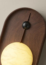 Load image into Gallery viewer, INSPIRA LIFESTYLES | Cachu Wall Sconce - WOOD WALL SCONCE, WOOD WALL LIGHT, WALL LAMPS & SCONCES, WALL LAMP, Vintage Wall Sconce, VINTAGE WALL LIGHT, Stylish Wall Sconce, RETRO WALL SCONCE, Natural Marble Wall Lamp, Modern LED Wall Lamp, Modern Bedside Sconce, MARBLE WALL SCONCE, Luxury Wall Sconce, Living Room Wall Sconce, LED Wall Light, Elegant Wall Sconce, Designer Wall Sconce, Decorative Wall Light, Decorative Wall Lamp, Contemporary LED Wall Light, Contemporary Bedside Lamp, Bedside Wall Lamp