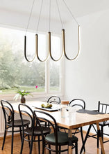 Load image into Gallery viewer, INSPIRA LIFESTYLES | Chymes Modern Chandelier - Trendy Chandelier, Sleek LED Chandelier, Nordic Home Chandelier, MODERN PENDANT LIGHT, Modern Pendant Chandelier, Modern LED Lighting, Modern LED Chandelier, Modern Home Chandelier, Modern Ceiling Pendant, Minimalist Pendant, Minimalist LED Pendant, MINIMALIST CHANDELIER, Living Room Chandelier,  Dining Room Chandelier, Designer Chandelier, Decorative Chandelier, Contemporary Pendant Light, Contemporary Chandelier, Bedroom Lighting, Dining Table Light