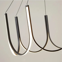 Load image into Gallery viewer, INSPIRA LIFESTYLES | Chymes Modern Chandelier - Trendy Chandelier, Sleek LED Chandelier, Nordic Home Chandelier, MODERN PENDANT LIGHT, Modern Pendant Chandelier, Modern LED Lighting, Modern LED Chandelier, Modern Home Chandelier, Modern Ceiling Pendant, Minimalist Pendant, Minimalist LED Pendant, MINIMALIST CHANDELIER, Living Room Chandelier,  Dining Room Chandelier, Designer Chandelier, Decorative Chandelier, Contemporary Pendant Light, Contemporary Chandelier, Bedroom Lighting, Dining Table Light