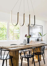Load image into Gallery viewer, INSPIRA LIFESTYLES | Chymes Modern Chandelier - Trendy Chandelier, Sleek LED Chandelier, Nordic Home Chandelier, MODERN PENDANT LIGHT, Modern Pendant Chandelier, Modern LED Lighting, Modern LED Chandelier, Modern Home Chandelier, Modern Ceiling Pendant, Minimalist Pendant, Minimalist LED Pendant, MINIMALIST CHANDELIER, Living Room Chandelier,  Dining Room Chandelier, Designer Chandelier, Decorative Chandelier, Contemporary Pendant Light, Contemporary Chandelier, Bedroom Lighting, Dining Table Light