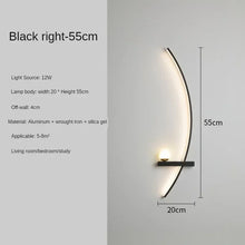 Load image into Gallery viewer, INSPIRA LIFESTYLES | Curva Wall Light, Unique Wall Light Fixture, Stylish Wall Sconce, Stylish Bedroom Wall Light, SCULPTURAL LIGHT, Restaurant Wall Light, Modern Wall Lighting Fixture, Modern Wall Lighting, Modern LED Wall Lamp, Minimalist Wall Sconce, Luxury Wall Lighting, Living Room Wall Sconce, Living Room Wall Light, LED Wall Light Fixtures, LED Wall Accent Light, Hotel Decor Wall Light, Decorative Wall Light, Contemporary Wall Light, Contemporary LED Wall Light, Art Wall Lighting, Bedside Light