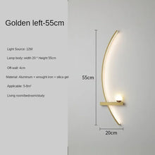 Load image into Gallery viewer, INSPIRA LIFESTYLES | Curva Wall Light, Unique Wall Light Fixture, Stylish Wall Sconce, Stylish Bedroom Wall Light, SCULPTURAL LIGHT, Restaurant Wall Light, Modern Wall Lighting Fixture, Modern Wall Lighting, Modern LED Wall Lamp, Minimalist Wall Sconce, Luxury Wall Lighting, Living Room Wall Sconce, Living Room Wall Light, LED Wall Light Fixtures, LED Wall Accent Light, Hotel Decor Wall Light, Decorative Wall Light, Contemporary Wall Light, Contemporary LED Wall Light, Art Wall Lighting, Bedside Light