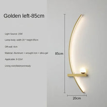 Load image into Gallery viewer, INSPIRA LIFESTYLES | Curva Wall Light, Unique Wall Light Fixture, Stylish Wall Sconce, Stylish Bedroom Wall Light, SCULPTURAL LIGHT, Restaurant Wall Light, Modern Wall Lighting Fixture, Modern Wall Lighting, Modern LED Wall Lamp, Minimalist Wall Sconce, Luxury Wall Lighting, Living Room Wall Sconce, Living Room Wall Light, LED Wall Light Fixtures, LED Wall Accent Light, Hotel Decor Wall Light, Decorative Wall Light, Contemporary Wall Light, Contemporary LED Wall Light, Art Wall Lighting, Bedside Light