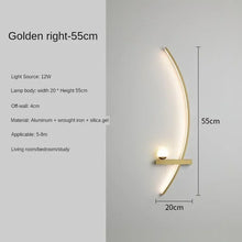 Load image into Gallery viewer, INSPIRA LIFESTYLES | Curva Wall Light, Unique Wall Light Fixture, Stylish Wall Sconce, Stylish Bedroom Wall Light, SCULPTURAL LIGHT, Restaurant Wall Light, Modern Wall Lighting Fixture, Modern Wall Lighting, Modern LED Wall Lamp, Minimalist Wall Sconce, Luxury Wall Lighting, Living Room Wall Sconce, Living Room Wall Light, LED Wall Light Fixtures, LED Wall Accent Light, Hotel Decor Wall Light, Decorative Wall Light, Contemporary Wall Light, Contemporary LED Wall Light, Art Wall Lighting, Bedside Light