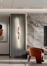 Load image into Gallery viewer, INSPIRA LIFESTYLES - EDGE WALL LIGHT, WALL SCONCE, WALL LIGHT, WALL LAMP, VANITY WALL SCONCE, Bedside Lights, Bedside Wall Sconce, Modern Bedside Sconce, Minimalist Wall Sconce, LED Wall Sconce, LED Wall Light, Accent Sconce, Living Room Wall Sconce, Bathroom Lights, Hallway light, Stair Lighting, Restaurant Lighting, Hotel Lighting, Modern Wall Sconce, Luxury Wall Sconce