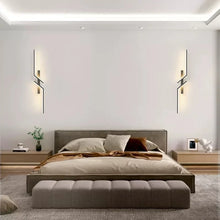Load image into Gallery viewer, INSPIRA LIFESTYLES - EDGE WALL LIGHT, WALL SCONCE, WALL LIGHT, WALL LAMP, VANITY WALL SCONCE, Bedside Lights, Bedside Wall Sconce, Modern Bedside Sconce, Minimalist Wall Sconce, LED Wall Sconce, LED Wall Light, Accent Sconce, Living Room Wall Sconce, Bathroom Lights, Hallway light, Stair Lighting, Restaurant Lighting, Hotel Lighting, Modern Wall Sconce, Luxury Wall Sconce