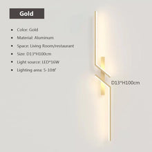 Load image into Gallery viewer, INSPIRA LIFESTYLES - Edge Wall Light, WALL SCONCE, WALL LIGHT, WALL LAMP, VANITY WALL SCONCE, TV Sofa Lighting, Bedroom Light, MODERN SCONCE, Minimalist Wall Fixtures, Minimalist Strip Light, MINIMALIST LIGHT, Living Room Wall Light, Living Room Accent Lighting, HOTEL LIGHT, Energy-Efficient LED, Contemporary LED Light Fixture, Contemporary LED Light, Bedside Wall Lamp, BEDSIDE LIGHT, Living Room Sconce, Dining Room Wall Sconce, Kitchen Wall Sconce, Bathroom Sconce