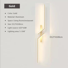 Load image into Gallery viewer, INSPIRA LIFESTYLES - Edge Wall Light, WALL SCONCE, WALL LIGHT, WALL LAMP, VANITY WALL SCONCE, TV Sofa Lighting, Bedroom Light, MODERN SCONCE, Minimalist Wall Fixtures, Minimalist Strip Light, MINIMALIST LIGHT, Living Room Wall Light, Living Room Accent Lighting, HOTEL LIGHT, Energy-Efficient LED, Contemporary LED Light Fixture, Contemporary LED Light, Bedside Wall Lamp, BEDSIDE LIGHT, Living Room Sconce, Dining Room Wall Sconce, Kitchen Wall Sconce, Bathroom Sconce