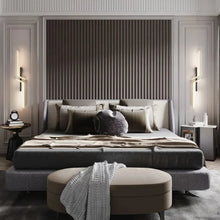 Load image into Gallery viewer, INSPIRA LIFESTYLES - EDGE WALL LIGHT, WALL SCONCE, WALL LIGHT, WALL LAMP, VANITY WALL SCONCE, Bedside Lights, Bedside Wall Sconce, Modern Bedside Sconce, Minimalist Wall Sconce, LED Wall Sconce, LED Wall Light, Accent Sconce, Living Room Wall Sconce, Bathroom Lights, Hallway light, Stair Lighting, Restaurant Lighting, Hotel Lighting, Modern Wall Sconce, Luxury Wall Sconce