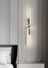 Load image into Gallery viewer, INSPIRA LIFESTYLES - Edge Wall Light, WALL SCONCE, WALL LIGHT, WALL LAMP, VANITY WALL SCONCE, TV Sofa Lighting, Bedroom Light, MODERN SCONCE, Minimalist Wall Fixtures, Minimalist Strip Light, MINIMALIST LIGHT, Living Room Wall Light, Living Room Accent Lighting, HOTEL LIGHT, Energy-Efficient LED, Contemporary LED Light Fixture, Contemporary LED Light, Bedside Wall Lamp, BEDSIDE LIGHT, Living Room Sconce, Dining Room Wall Sconce, Kitchen Wall Sconce, Bathroom Sconce