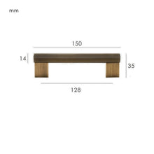 Load image into Gallery viewer, INSPIRA LIFESTYLES - Eos Antique Brass Knob & Pull Handles, WARDROBE HARDWARE, SIMPLE DRAWER PULL, MODERN HARDWARE, METAL HARDWARE, KITCHEN PULLS, KITCHEN HARDWARE, KITCHEN CABINET HARDWARE, FURNITURE PULL, DRAWER PULLS, DOOR PULLS, DOOR HARDWARE, DECORATIVE PULL, CLOSET PULL, CLOSET HARDWARE, CABINET PULLS, CABINET PULL, CABINET HARDWARE, BRASS HARDWARE, BATHROOM PULLS, BATHROOM HARDWARE, ANTIQUE BRASS HARDWARE