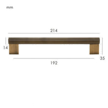 Load image into Gallery viewer, INSPIRA LIFESTYLES - Eos Antique Brass Knob & Pull Handles, WARDROBE HARDWARE, SIMPLE DRAWER PULL, MODERN HARDWARE, METAL HARDWARE, KITCHEN PULLS, KITCHEN HARDWARE, KITCHEN CABINET HARDWARE, FURNITURE PULL, DRAWER PULLS, DOOR PULLS, DOOR HARDWARE, DECORATIVE PULL, CLOSET PULL, CLOSET HARDWARE, CABINET PULLS, CABINET PULL, CABINET HARDWARE, BRASS HARDWARE, BATHROOM PULLS, BATHROOM HARDWARE, ANTIQUE BRASS HARDWARE