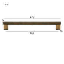 Load image into Gallery viewer, INSPIRA LIFESTYLES - Eos Antique Brass Knob & Pull Handles, WARDROBE HARDWARE, SIMPLE DRAWER PULL, MODERN HARDWARE, METAL HARDWARE, KITCHEN PULLS, KITCHEN HARDWARE, KITCHEN CABINET HARDWARE, FURNITURE PULL, DRAWER PULLS, DOOR PULLS, DOOR HARDWARE, DECORATIVE PULL, CLOSET PULL, CLOSET HARDWARE, CABINET PULLS, CABINET PULL, CABINET HARDWARE, BRASS HARDWARE, BATHROOM PULLS, BATHROOM HARDWARE, ANTIQUE BRASS HARDWARE